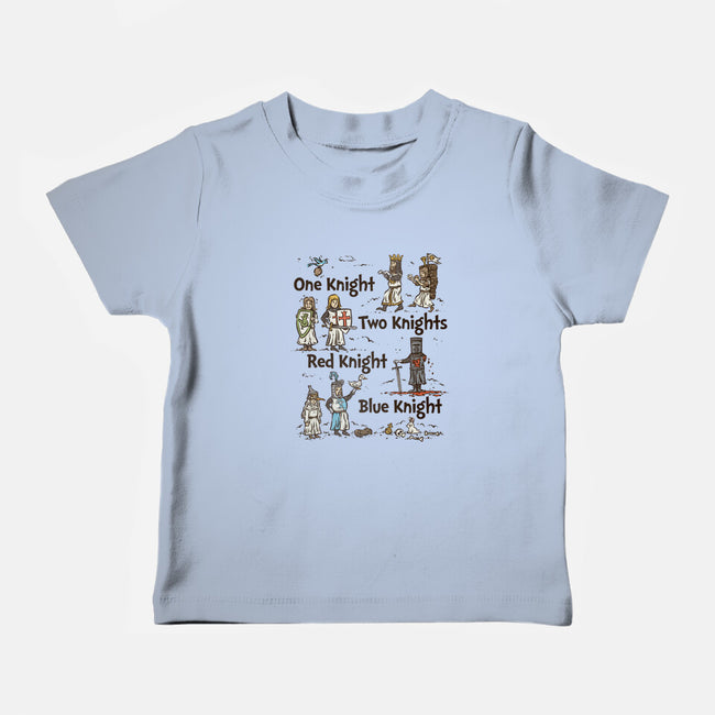 Red Knight Blue Knight-Baby-Basic-Tee-kg07