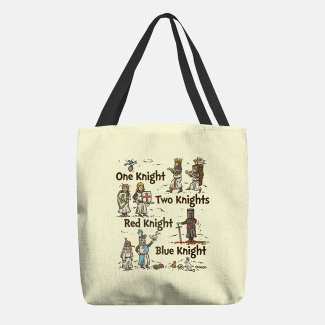Red Knight Blue Knight-None-Basic Tote-Bag-kg07