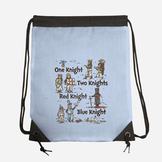 Red Knight Blue Knight-None-Drawstring-Bag-kg07