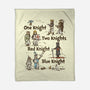 Red Knight Blue Knight-None-Fleece-Blanket-kg07