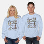 Red Knight Blue Knight-Unisex-Crew Neck-Sweatshirt-kg07