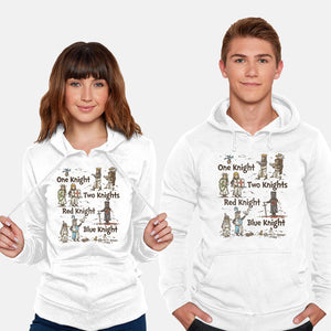 Red Knight Blue Knight-Unisex-Pullover-Sweatshirt-kg07