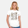 Red Knight Blue Knight-Womens-Fitted-Tee-kg07