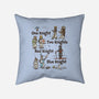 Red Knight Blue Knight-None-Removable Cover w Insert-Throw Pillow-kg07
