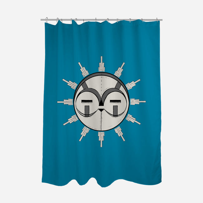 Esquie-None-Polyester-Shower Curtain-rocketman_art