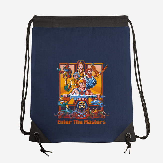 Enter The Masters-None-Drawstring-Bag-goodidearyan