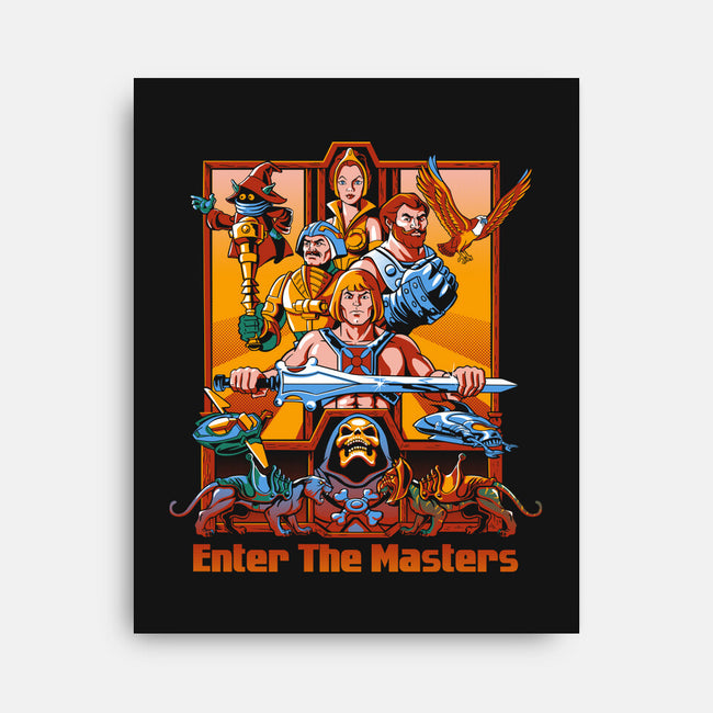 Enter The Masters-None-Stretched-Canvas-goodidearyan