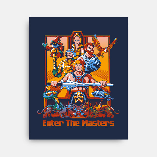 Enter The Masters-None-Stretched-Canvas-goodidearyan