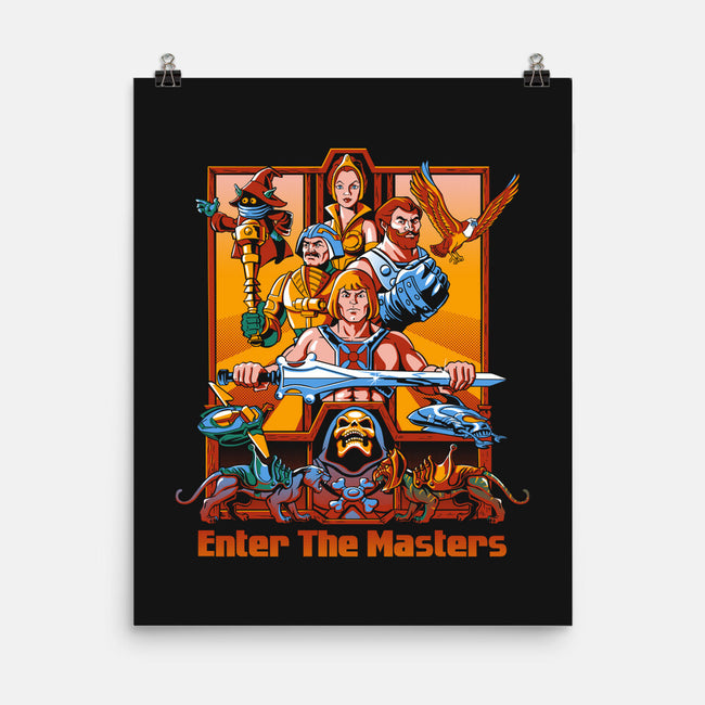 Enter The Masters-None-Matte-Poster-goodidearyan