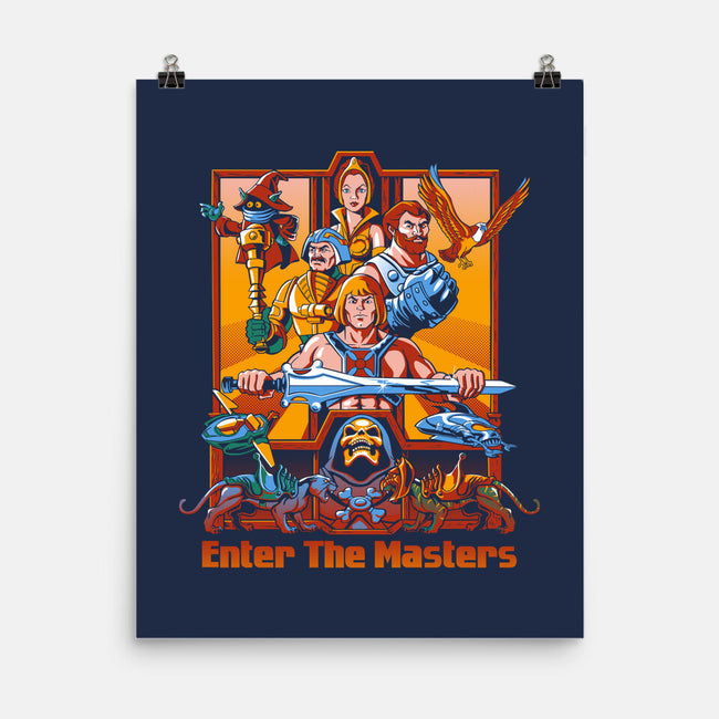 Enter The Masters-None-Matte-Poster-goodidearyan