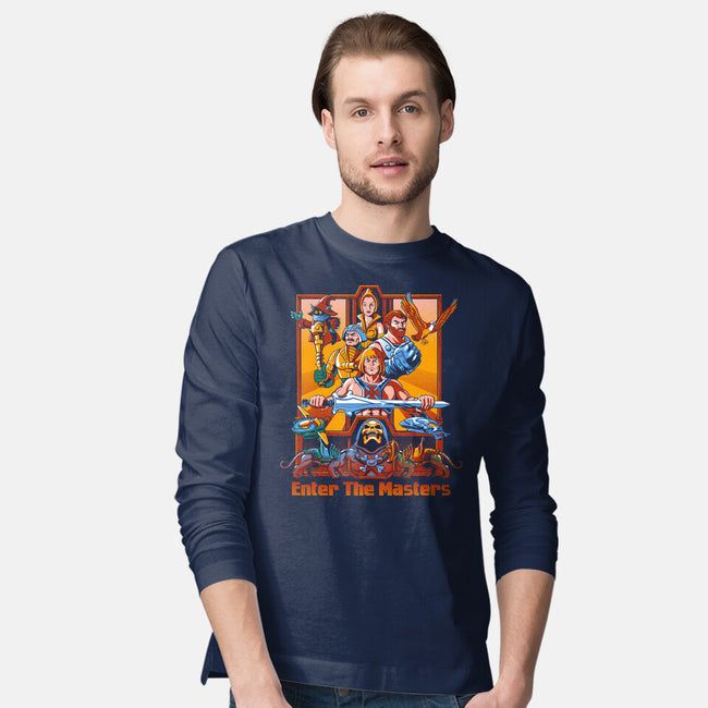 Enter The Masters-Mens-Long Sleeved-Tee-goodidearyan