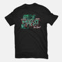 Welcome To Fright Night-Womens-Fitted-Tee-goodidearyan