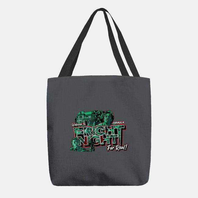 Welcome To Fright Night-None-Basic Tote-Bag-goodidearyan