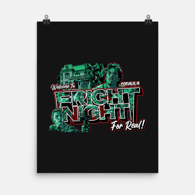 Welcome To Fright Night-None-Matte-Poster-goodidearyan