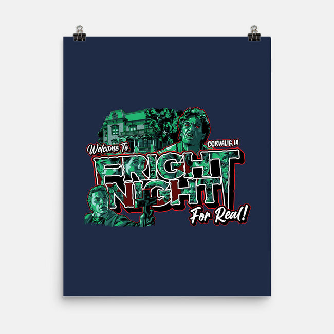 Welcome To Fright Night-None-Matte-Poster-goodidearyan