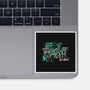 Welcome To Fright Night-None-Glossy-Sticker-goodidearyan
