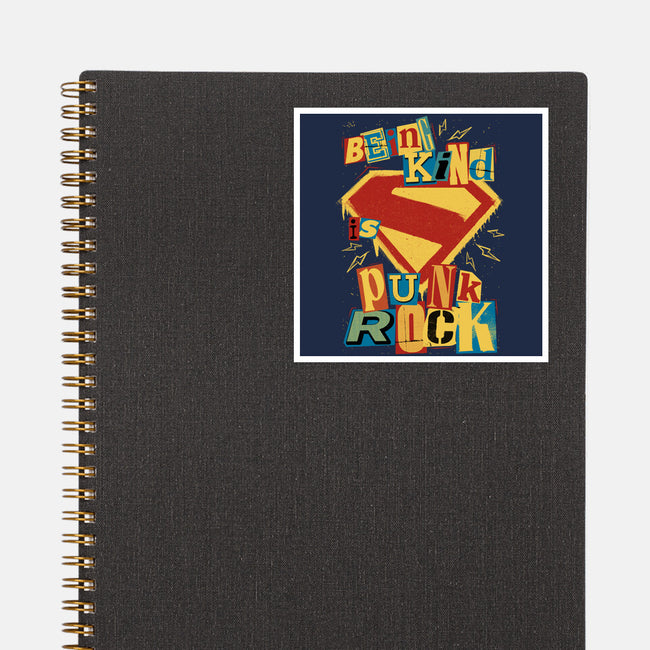 Kind Punk Superhero-None-Glossy-Sticker-Studio Mootant