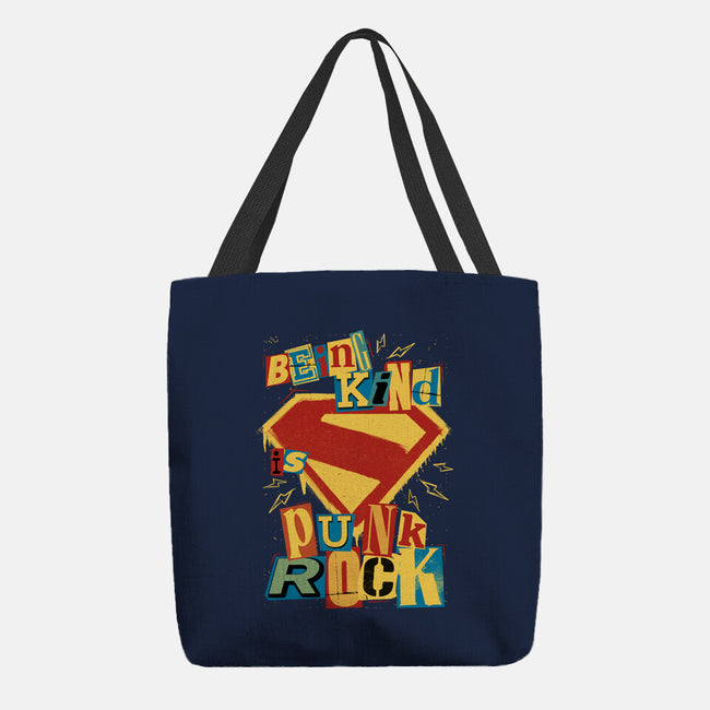 Kind Punk Superhero-None-Basic Tote-Bag-Studio Mootant