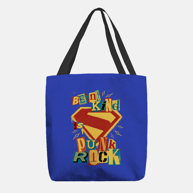 Kind Punk Superhero-None-Basic Tote-Bag-Studio Mootant