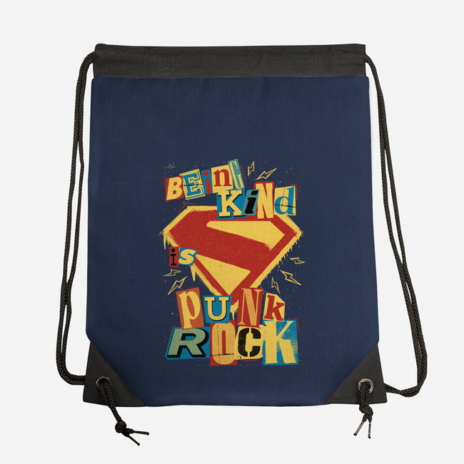 Kind Punk Superhero-None-Drawstring-Bag-Studio Mootant