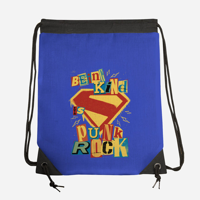 Kind Punk Superhero-None-Drawstring-Bag-Studio Mootant
