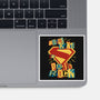 Kind Punk Superhero-None-Glossy-Sticker-Studio Mootant