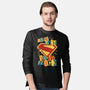Kind Punk Superhero-Mens-Long Sleeved-Tee-Studio Mootant