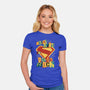 Kind Punk Superhero-Womens-Fitted-Tee-Studio Mootant