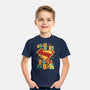Kind Punk Superhero-Youth-Basic-Tee-Studio Mootant