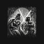 Father And Son Under The Rain-Unisex-Pullover-Sweatshirt-zascanauta