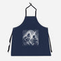 Father And Son Under The Rain-Unisex-Kitchen-Apron-zascanauta