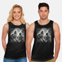Father And Son Under The Rain-Unisex-Basic-Tank-zascanauta