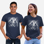 Father And Son Under The Rain-Unisex-Basic-Tee-zascanauta