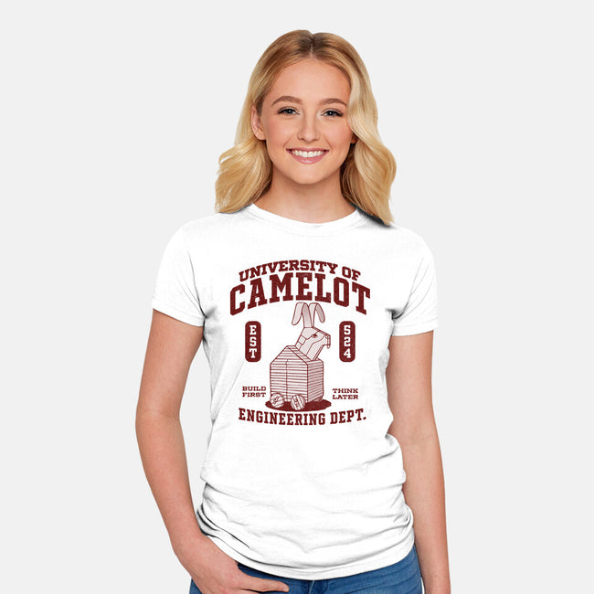University Of Nonsense-Womens-Fitted-Tee-Popnotic