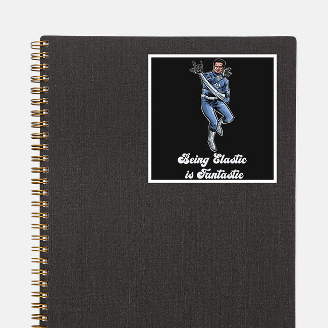Elastic Fantastic-None-Glossy-Sticker-zascanauta