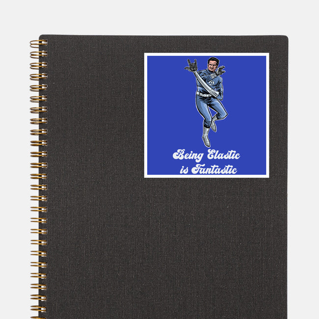 Elastic Fantastic-None-Glossy-Sticker-zascanauta