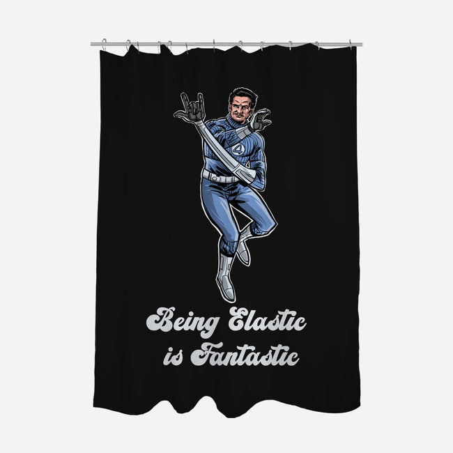 Elastic Fantastic-None-Polyester-Shower Curtain-zascanauta