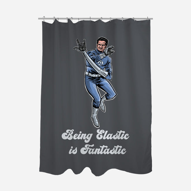 Elastic Fantastic-None-Polyester-Shower Curtain-zascanauta