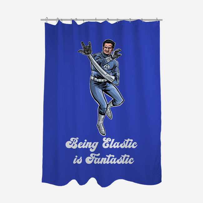 Elastic Fantastic-None-Polyester-Shower Curtain-zascanauta