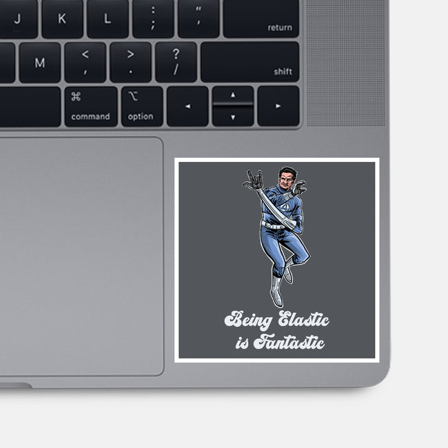 Elastic Fantastic-None-Glossy-Sticker-zascanauta