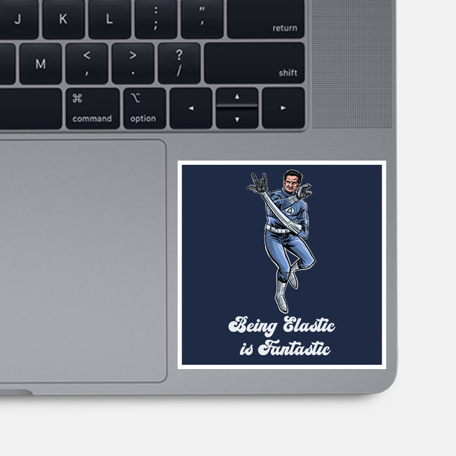 Elastic Fantastic-None-Glossy-Sticker-zascanauta