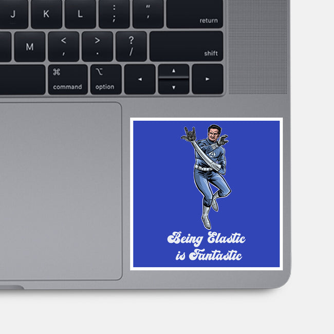 Elastic Fantastic-None-Glossy-Sticker-zascanauta