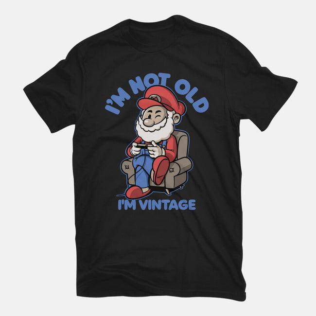 I Am Just Vintage-Womens-Fitted-Tee-Popnotic