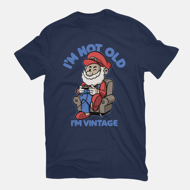 I Am Just Vintage-Womens-Fitted-Tee-Popnotic
