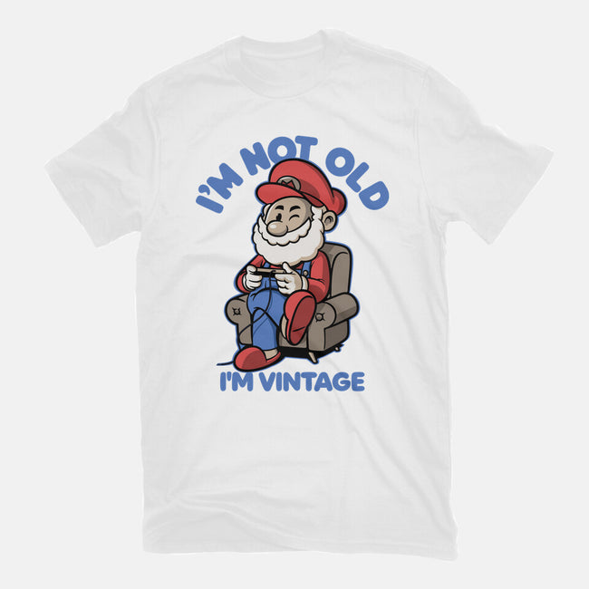 I Am Just Vintage-Womens-Fitted-Tee-Popnotic