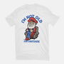 I Am Just Vintage-Womens-Fitted-Tee-Popnotic