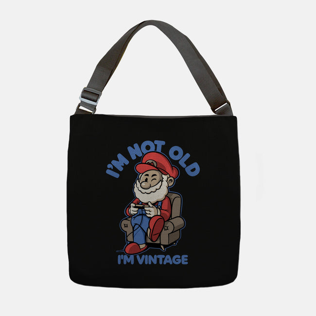 I Am Just Vintage-None-Adjustable Tote-Bag-Popnotic