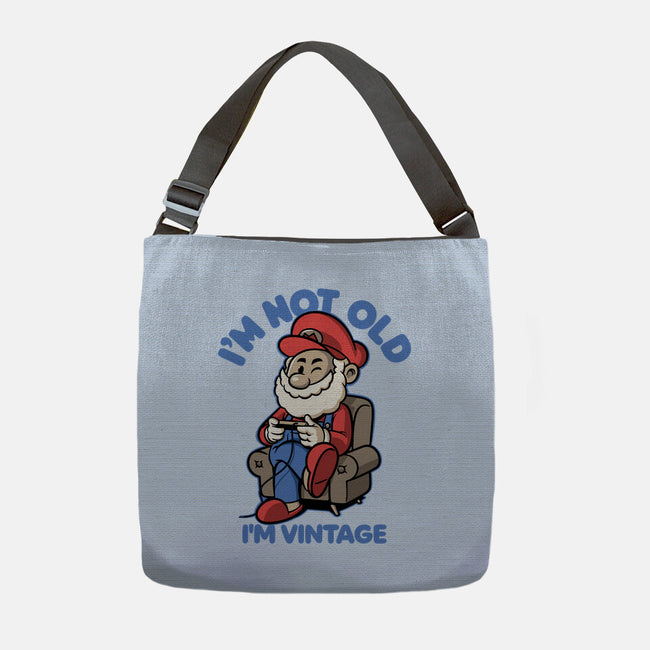 I Am Just Vintage-None-Adjustable Tote-Bag-Popnotic