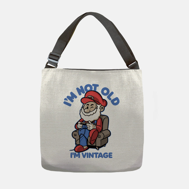 I Am Just Vintage-None-Adjustable Tote-Bag-Popnotic