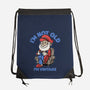I Am Just Vintage-None-Drawstring-Bag-Popnotic